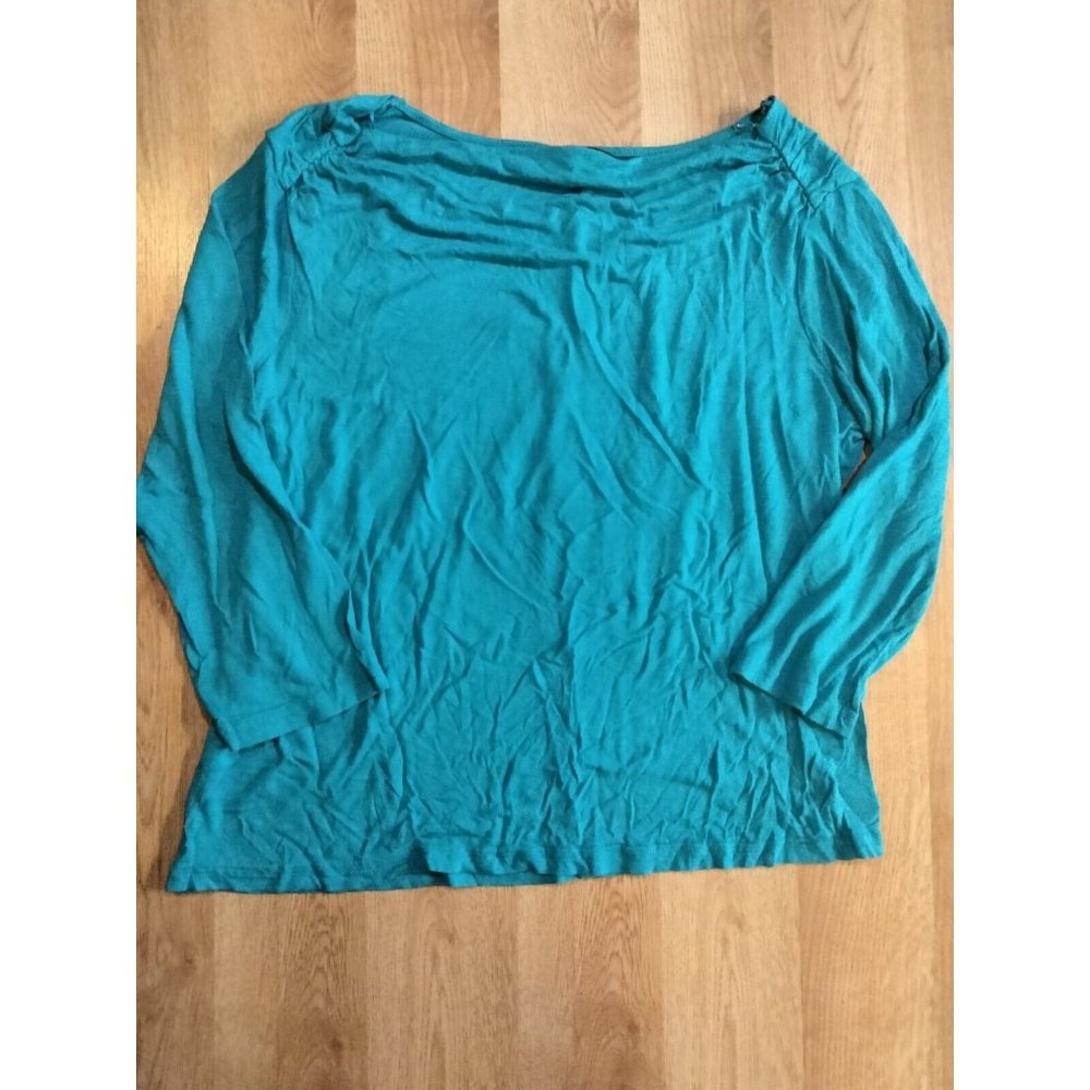 NTD‎ Apparel Inc. Women's Turquoise Top Size XL